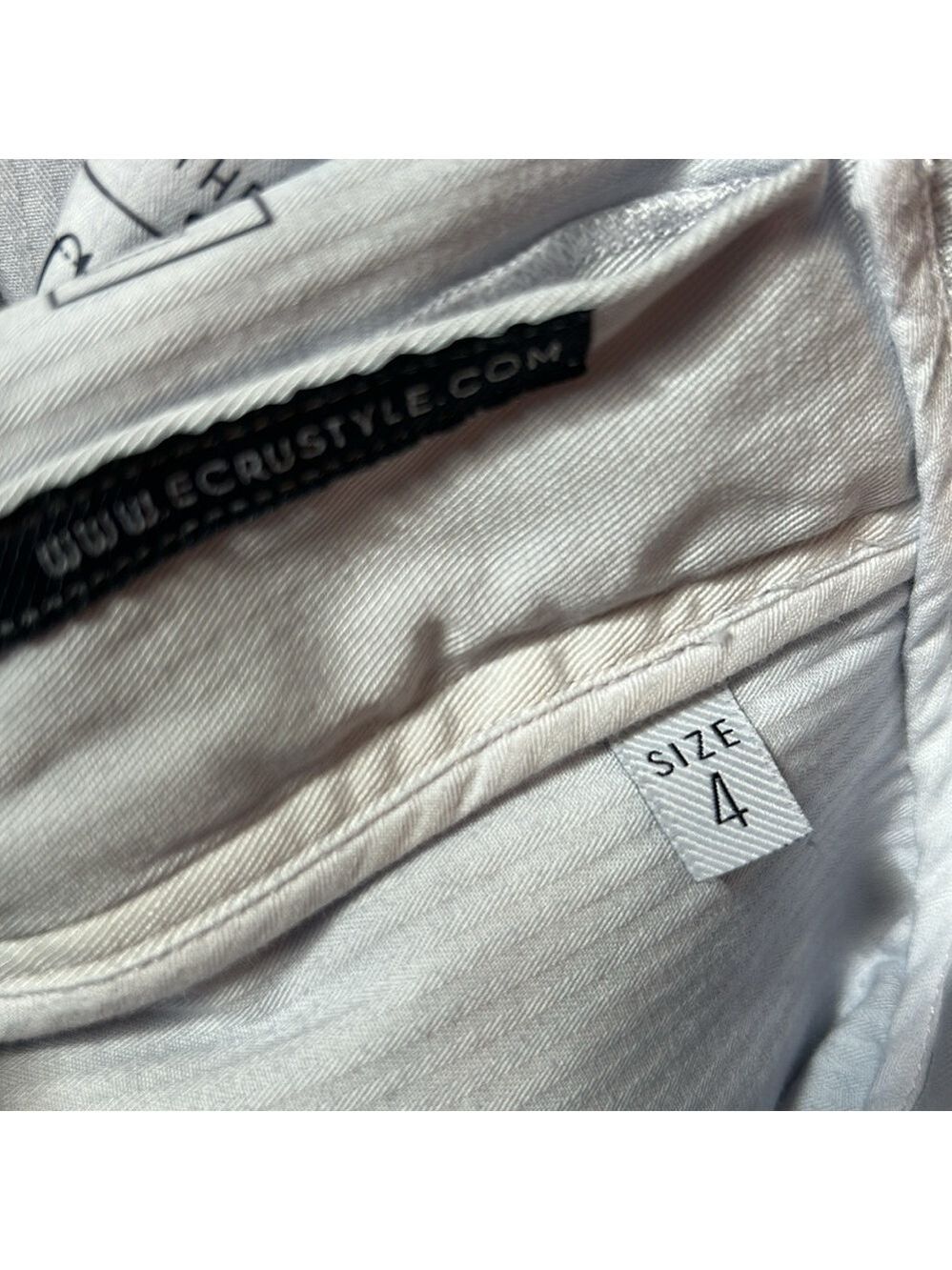 NWT Ecru The Mitchell Project Nash Shorts Size 4 Color:Hydrangia - Picture 15 of 15